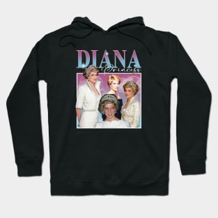 Princess Diana Homage Vintage Hoodie